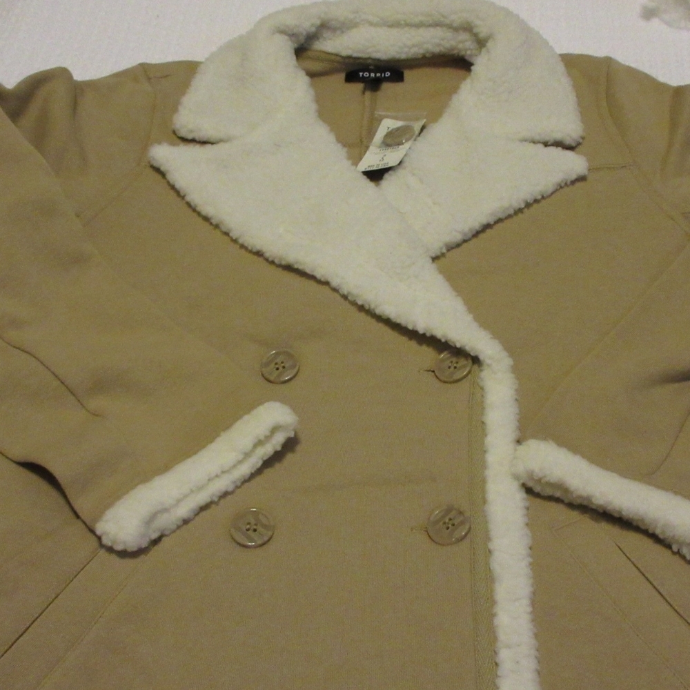Torrid Tan coat